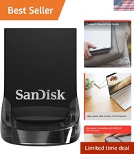 512GB Ultra Fit USB 3.2 Gen 1 Flash Drive Black
