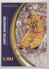 2015 Panini LSU Tigers Justin Hamilton #26 0s5