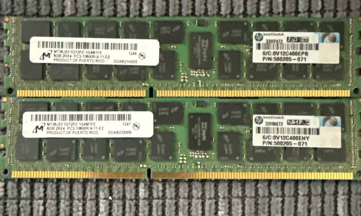 Las mejores ofertas en Micron ordenador PC3-14900 (DDR3-1866