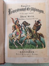 Alt🇩🇪 Coopers Lederstrumpf-Erzählungen. Für die Jugend Adam Stein Leipzig 711