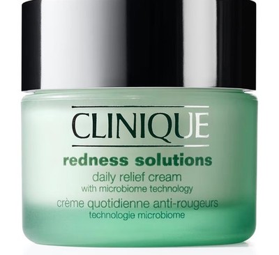 45B Clinique Redness Solutions Daily Relief Cream with Microbiome Tec 1.7oz/50ML