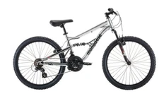 MONGOOSE 24" LIMESTONE SILVER MOUNTAIN BIKE 21 SPEED Boys Bike