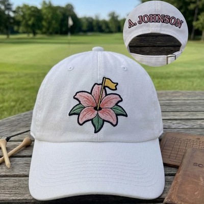  Custom Name Embroidered Classic Hat 2026 Master Golf Azalea Gift Golfers