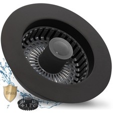 3 in 1 Kitchen Sink Stopper, Pop Up Kitchen Sink Drain Strainer, with an Extr...