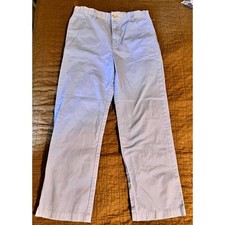 Vineyard Vines Boys Light Blue Chino Pants Size 16 Straight Leg Preppy Classic