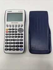 Casio FX-9750GII Graphing Calculator Math - White - Excellent Condition