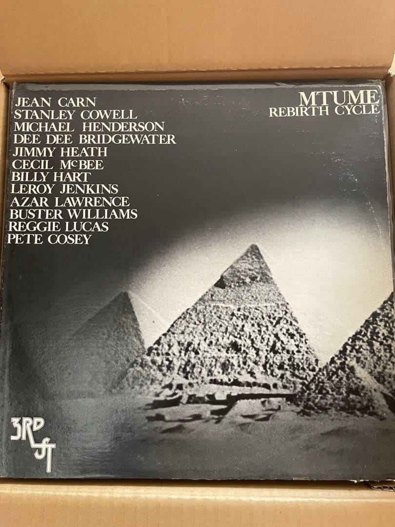極レア盤　MTUME REBIRTH CYCLE 3RD ST us orig Mtume Rebirth Cycle 3rd St US Original Jazz LP, Good Condition | eBay