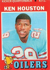 1971 Topps - Ken Houston #113 (RC)
