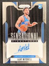 Ajay Mitchell 2024-25 Panini Prizm Sensational Signatures Auto RC #SS-AJM -gt