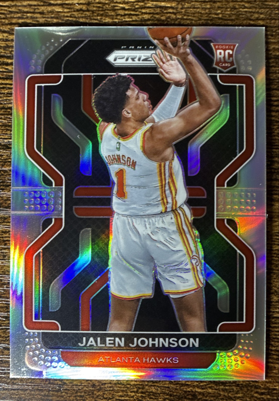 2021-22 Panini Prizm - Jalen Johnson #305 Silver Prizm (RC)