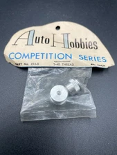 Auto Hobbies 313-5 Wheel Set Threaded 5-40 Vintage Slot Car NOS