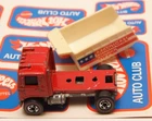 G48 Mattel Hot Wheels Redline Flying Colors Red American Tipper Dump Truck