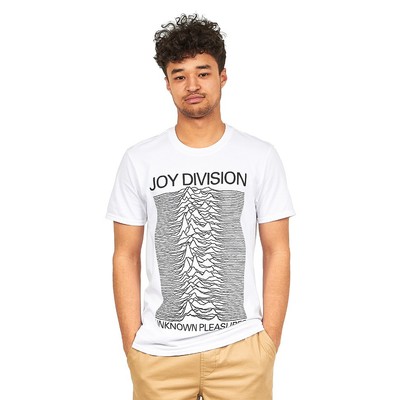 Joy Division - Unknown Pleasures T-Shirt White