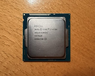 Intel Core i7-4790K - LGA1150 4.0GHz - Quad-Core CPU SR219 Haswell