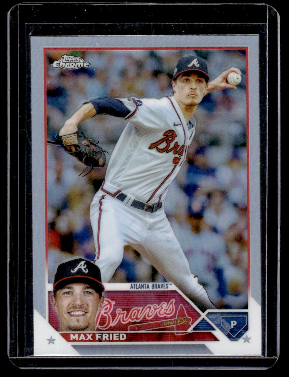 2023 Topps Chrome Refractor Freddie Freeman Los Angeles Dodgers #5