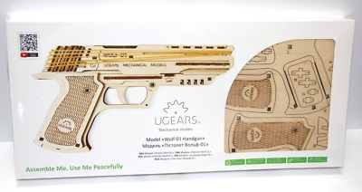 Pistola in legno spara elastici – La