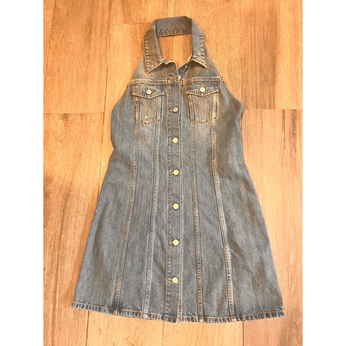 ワンピース GIVENCHY Denim Dress Givenchy Shirt Dress in Washed Denim | Saks Fifth Avenue