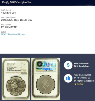 ニウエ 2015年 銀貨 @3-13 ニウエ 2015年 銀貨 @3-13