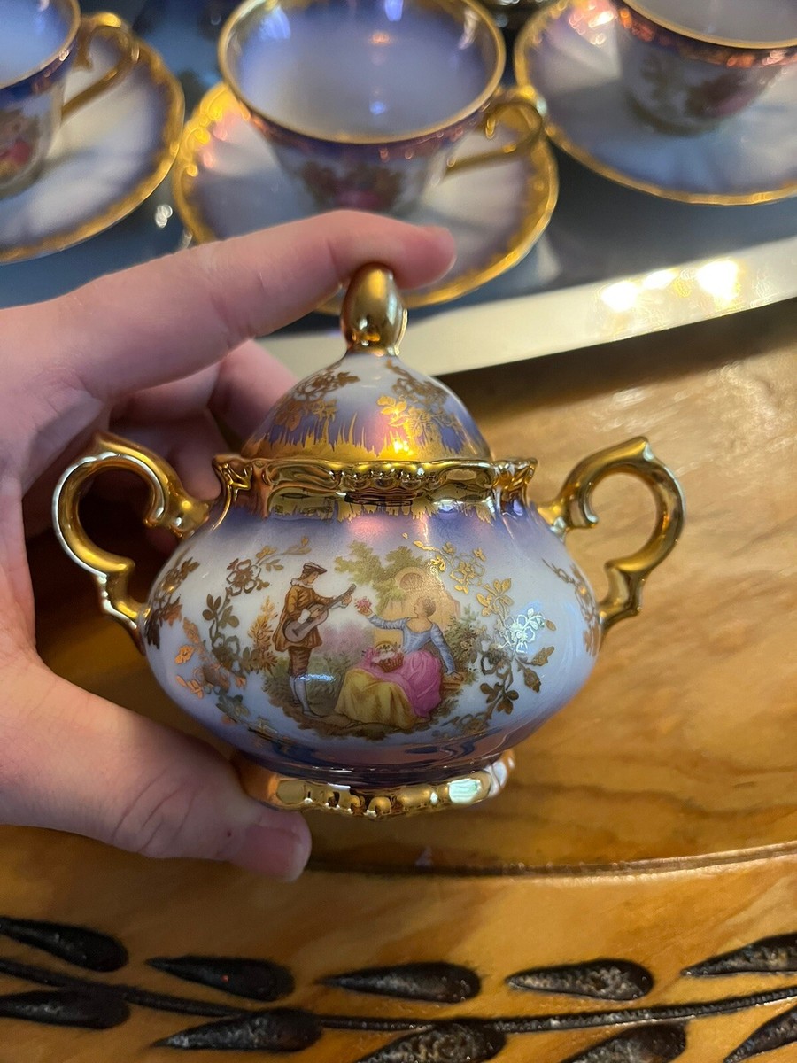 Porz-Manufaktur Handarbeit Kleiber Regnitzlosau Bavaria W 22k Gold