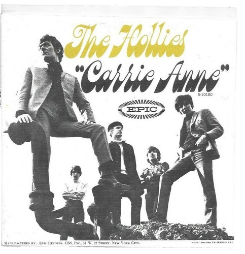 Hollies - Bus Stop / Don't Run and Hide - Imperial 45 RPM Record
