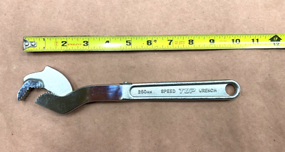 #ad Top Brand 250mm Speed Wrench Chrome Vanadium Made in Japan Pre Owned $17.50