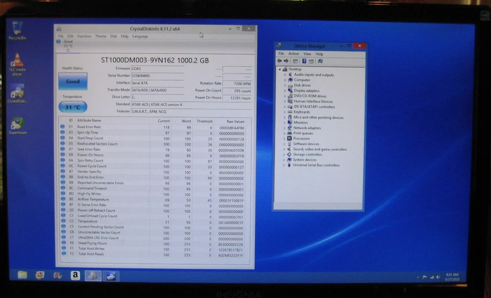 Dell Inspiron 660 Desktop Computer Intel Core i3 CPU 3.4GHz 6GB RAM & 1TB HDD - Image 3 of 4