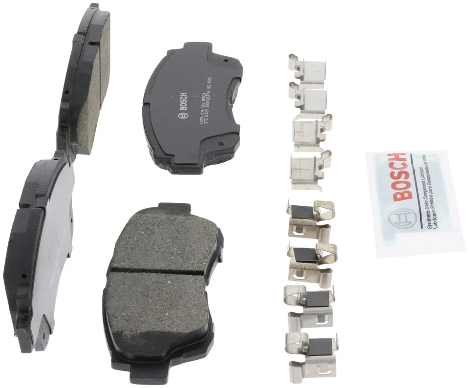 Pastillas de freno delanteras de cerámica QuietCast Bosch 1993 para Toyota Camry 1992-1996 3,0 L V6 Foto 3 de 4