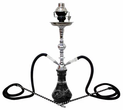 MA.CHICHA 2 Sortie Tuyau ou Tube 58 cm Hookah Shisha Narguile vase Fumeurs vente H-4411