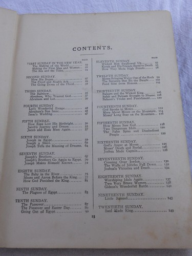 Child's Bible Reader - Illustrated - Antiquarian - Missing First 10 Pages - Imagen 6 de 12