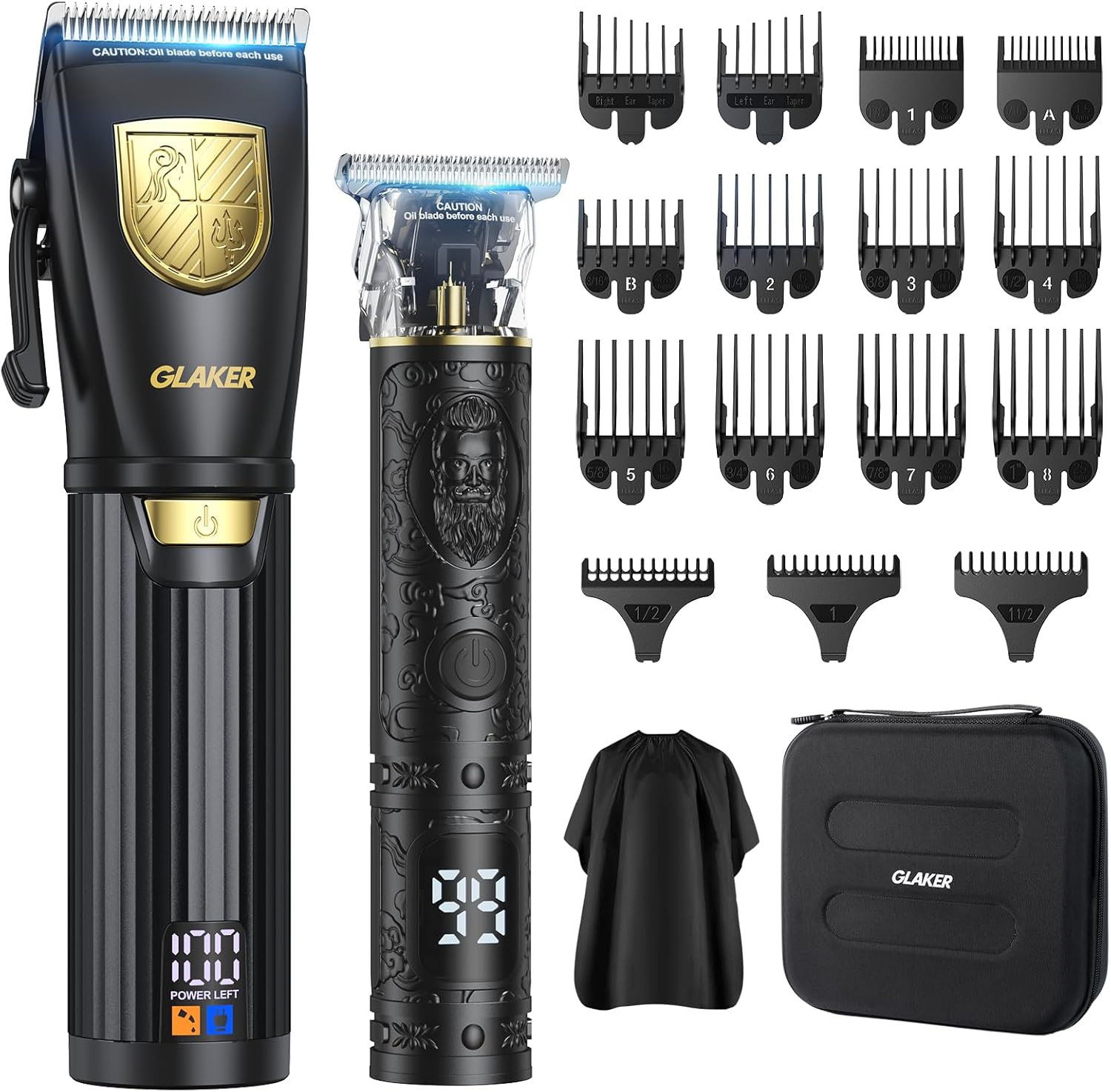 Professional Cordless Hair Clippers for Men - Precision Cutting & Styling-image