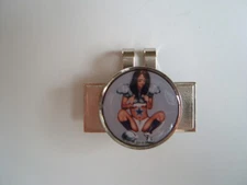 Magnetic Metal Golf Ball Marker  1" Custom made.  Please see pics for detail 202