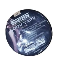 Body Tape - Hampton Adams Beige Premium Body Tape (Size: 4 in x 45 ft)