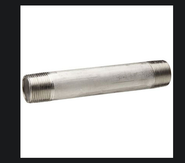 12 inch by 1 1/4 inch nipple conduit 16 pack, new, steel, pipe nipple, welded,