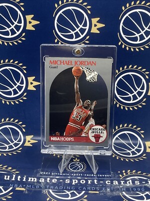    1990-91 Hoops Michael Jordan Trading Card #65-Mint**rare*