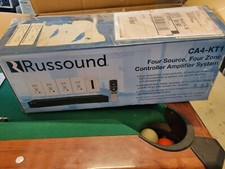 Russound Ca4-kt1 4 Zone , 4 Source Audio System . Open Box