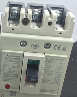 Fst  New     NF63-CW 3P 50A  circuit  breaker    #E3