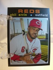 2020 Topps Heritage  #302 - Phil Ervin - Cincinnati Reds  20-881