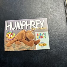 Jb20 Ty beanie babies series 2 II 1999 #183 Humphrey The Camel