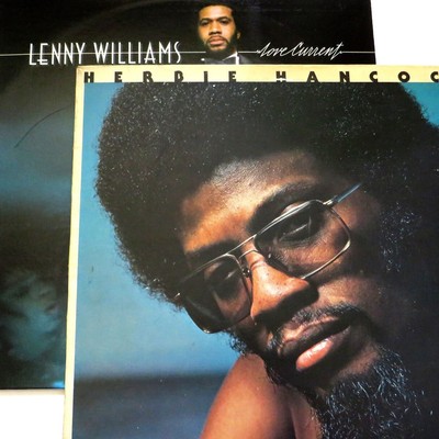 HERBIE HANCOCK ~ LENNY WILLIAMS = 2 St. Vinyl 33er LP's 1976 1979 Rock Jazz Soul