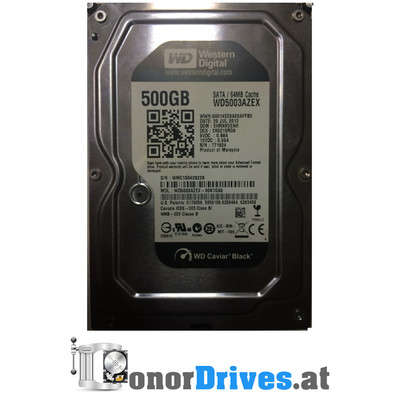 Western Digital WD5003AZEX - 500GB - SATA - 2060-771824-006 Rev. A*