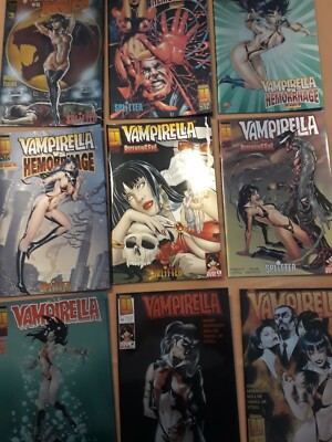 Vampirella Splitter Publisher 4,5,6,7,8,9,11,12 comics condition 0 to 1 to choose from