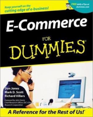 E-Commerce For Dummies, Jones, Don,Scott, Mark D.,Villars, Richard, 978076450847