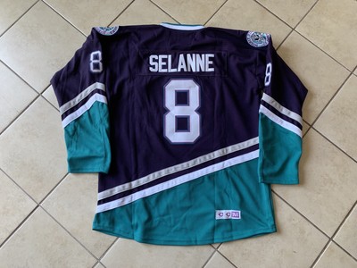 selanne mighty ducks jersey