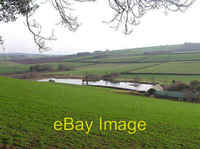 Foto 6x4 See unter Rowden Farm Capton nicht abgebildet auf 1940's Karte c2006