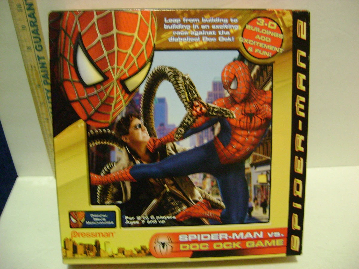 3-D SPIDER-MAN VS. DOC OCK GAME AND COMPLETE! GREAT SHAPE!
