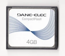 Dane-Elec 4GB CF Compact Flash Camera Memory Card