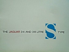 Jaguar S-Type 1967-68 UK Market Sales Brochure 3.4 3.8 Litre