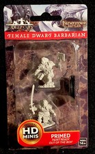 Pathfinder Battles Deep Cuts: Female Dwarf Barbarian 73694 2019 Sealed
