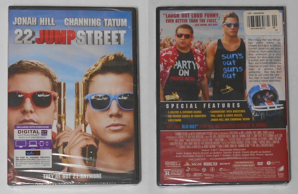 22 Jump Street movie - Jonah Hill, Channing Tatum - sealed U.S dvd
