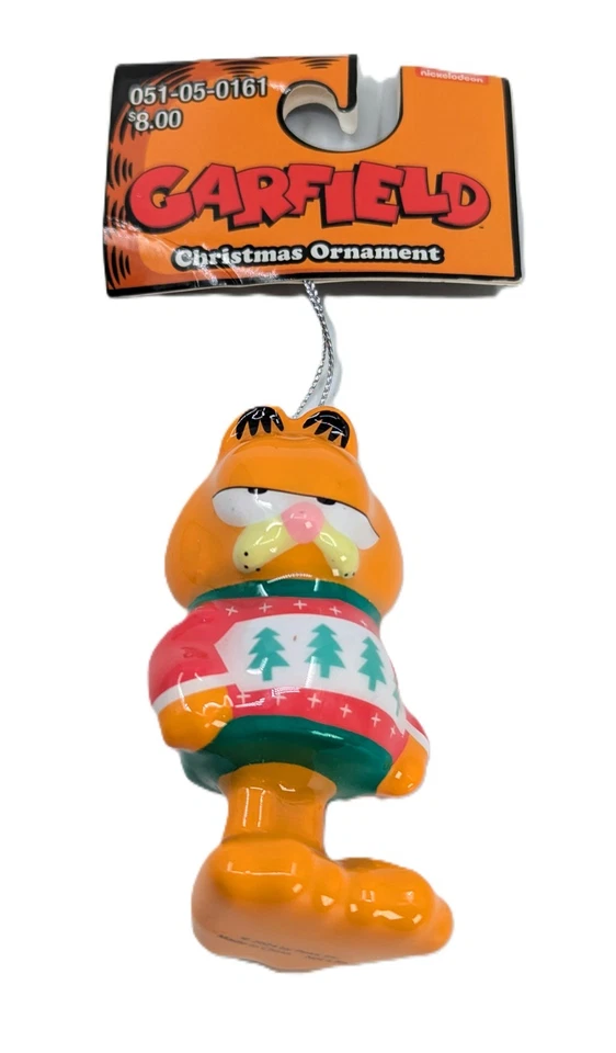 ¡Nuevo! Adorno de Navidad Garfield Kurt Adler, ¡NUEVO CON ETIQUETAS!  Mezcla y combina $5 ¡Envío todo! Foto 2 de 4